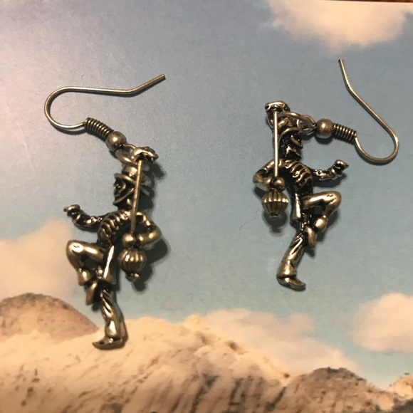 Fancy Skeleton Earrings - Picture 2 of 5